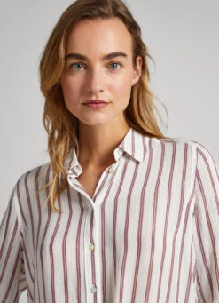 LONG SLEEVE STRIPED SHIRT -Winter Clothes Store PL304613 0AA 03 MO