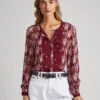 ORNAMENTAL PRINT SHIRT -Winter Clothes Store PL304616 0AA 01 MO