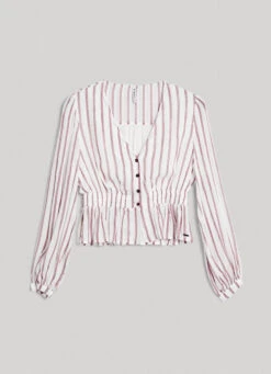 STRIPE PRINT TOP -Winter Clothes Store PL304617 0AA 01 FL