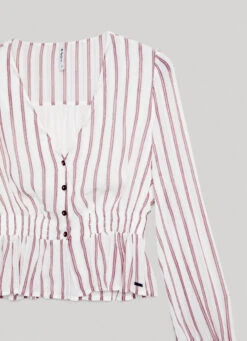 STRIPE PRINT TOP -Winter Clothes Store PL304617 0AA 02 FL
