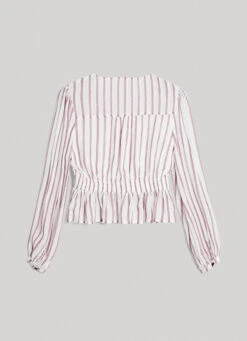 STRIPE PRINT TOP -Winter Clothes Store PL304617 0AA 03 FL