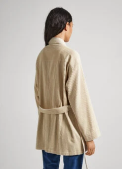 CORDUROY OVERSHIRT WITH BELT -Winter Clothes Store PL304659 847 05 MO