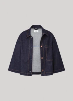 OVERSIZED DENIM SHIRT -Winter Clothes Store PL304662 000 03 FL