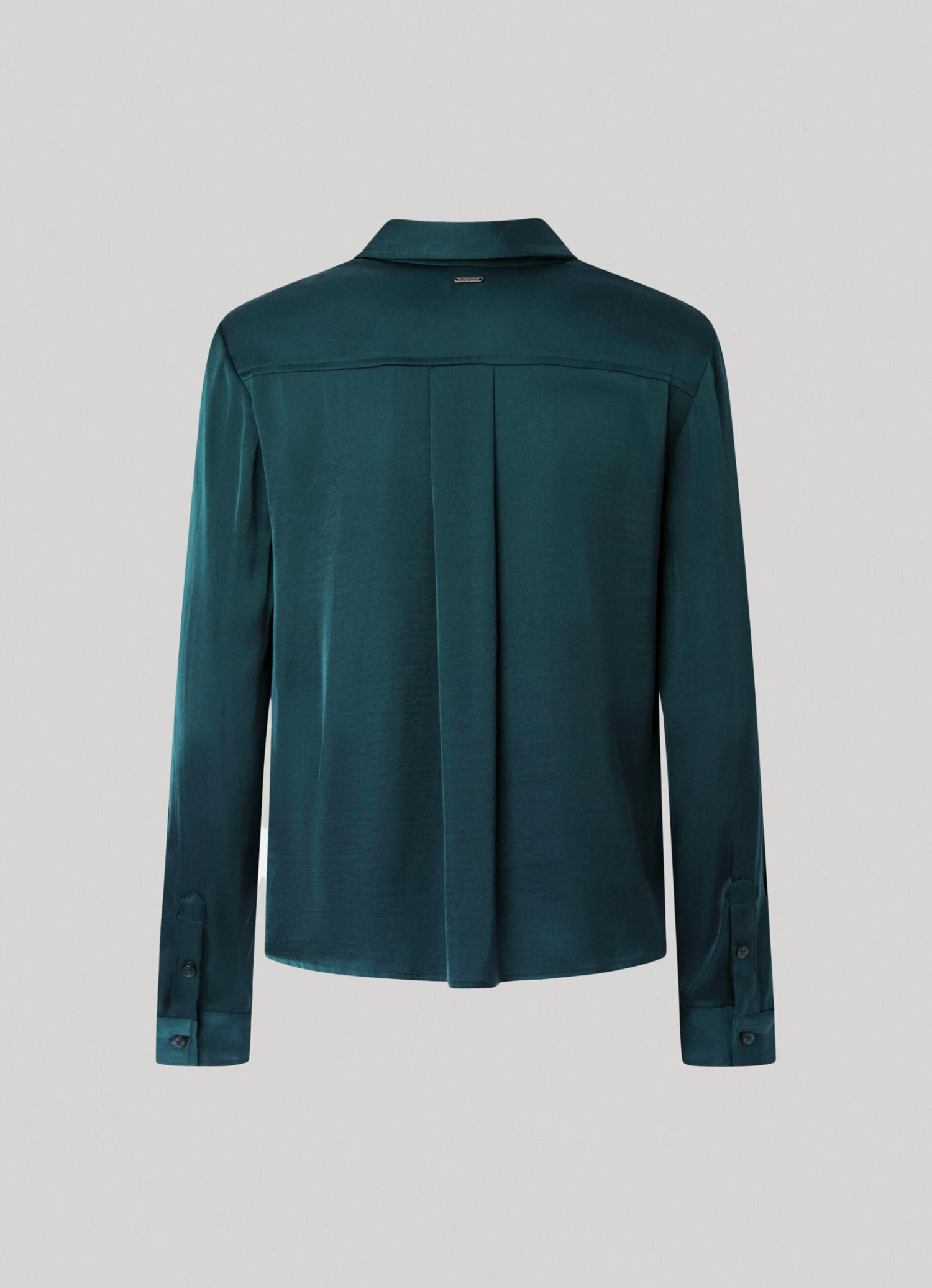 REGULAR FIT SATIN SHIRT 8 REGULAR FIT SATIN SHIRT - Image 6