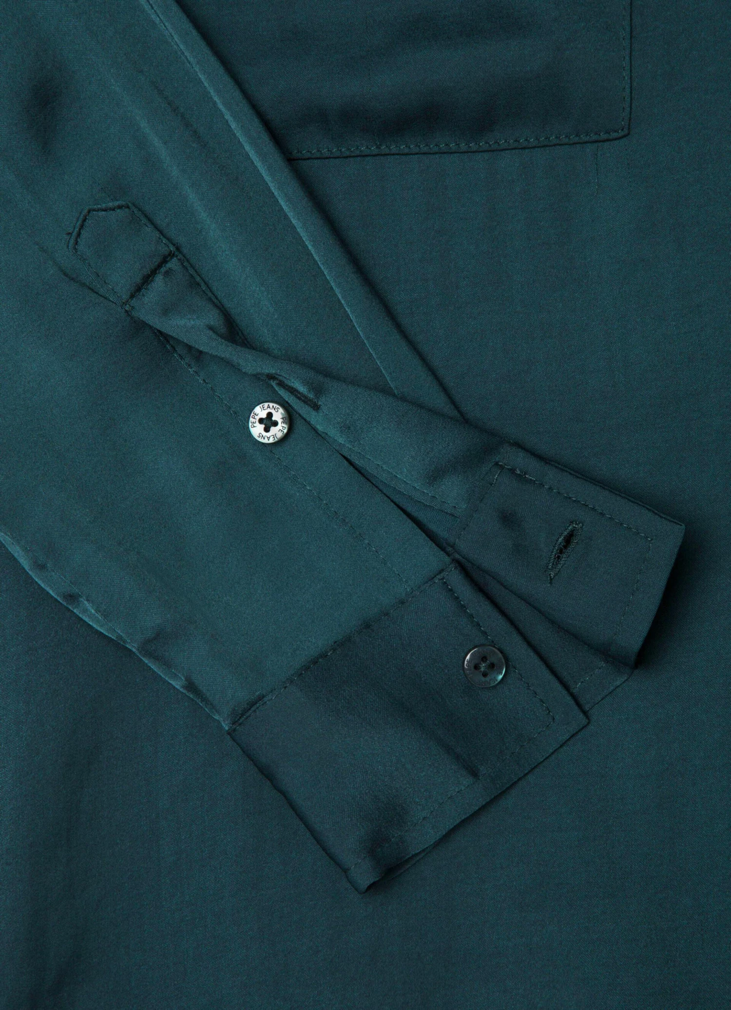 REGULAR FIT SATIN SHIRT 9 REGULAR FIT SATIN SHIRT - Image 7