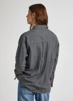 HERRINGBONE COTTON OVERSHIRT -Winter Clothes Store PL304684 963 04 MO