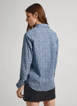 FLORAL PRINT COTTON SHIRT -Winter Clothes Store PL304686 0AA 04 MO