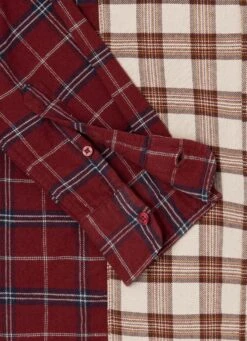 RELAXED FIT CHECKED SHIRT -Winter Clothes Store PL304690 0AA 03 FL