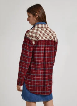 RELAXED FIT CHECKED SHIRT -Winter Clothes Store PL304690 0AA 04 MO