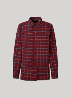 REGULAR FIT CHECKED SHIRT -Winter Clothes Store PL304691 0AA 01 FL