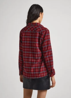 REGULAR FIT CHECKED SHIRT -Winter Clothes Store PL304691 0AA 04 MO