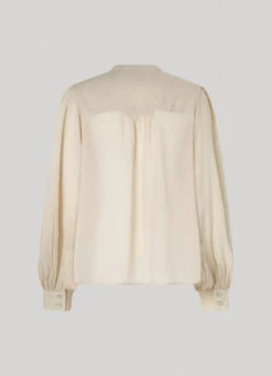 PLEATED BLOUSE -Winter Clothes Store PL304692 847 02 FL