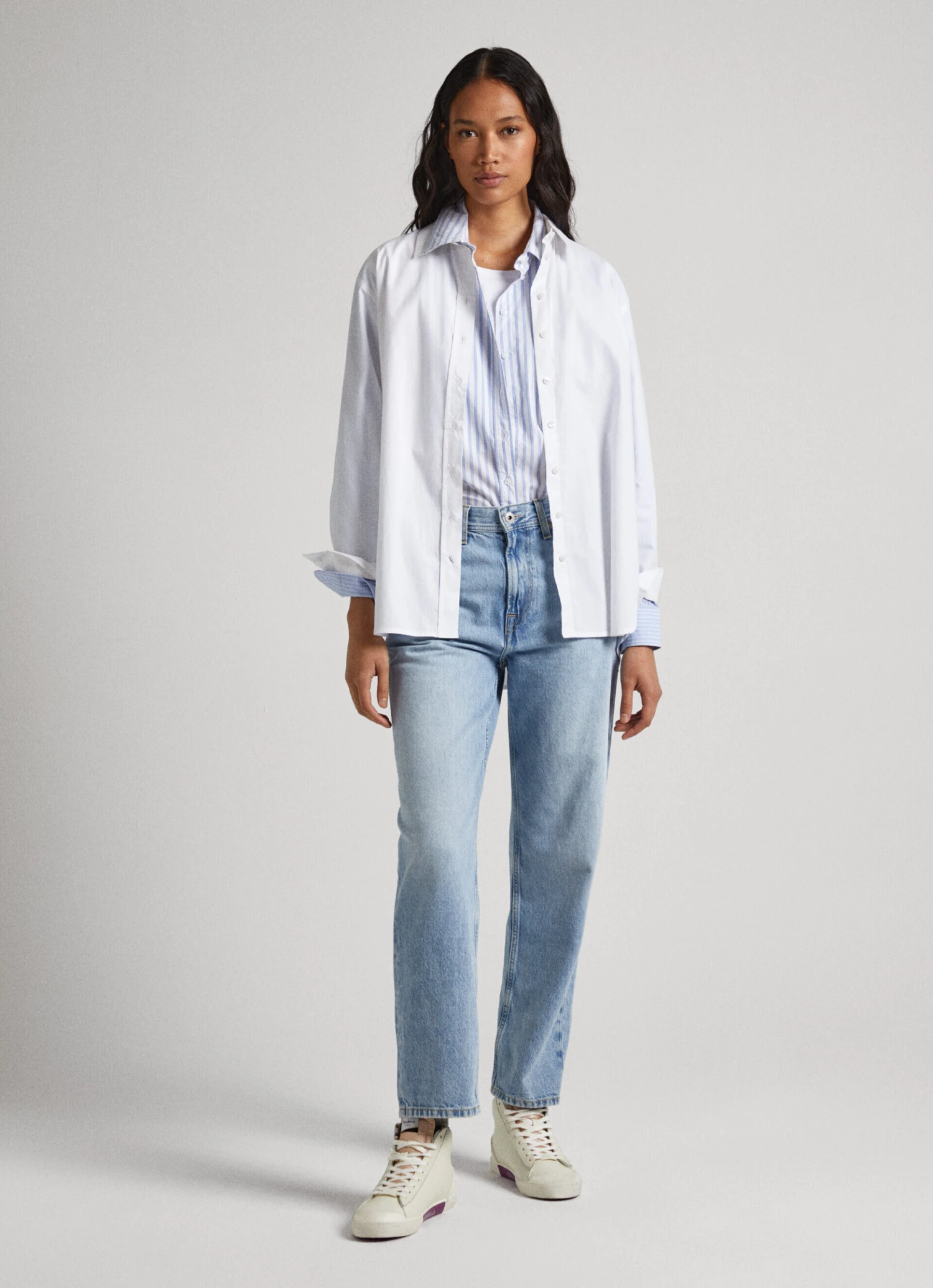 RELAXED FIT POPLIN SHIRT 4 RELAXED FIT POPLIN SHIRT - Image 2