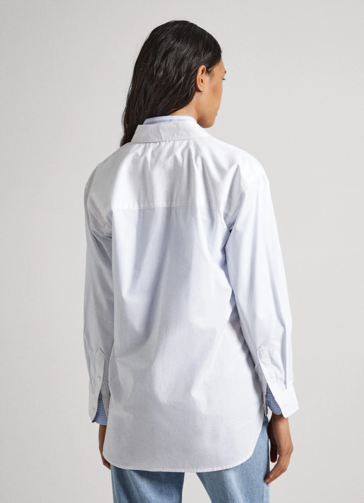 RELAXED FIT POPLIN SHIRT 6 RELAXED FIT POPLIN SHIRT - Image 4