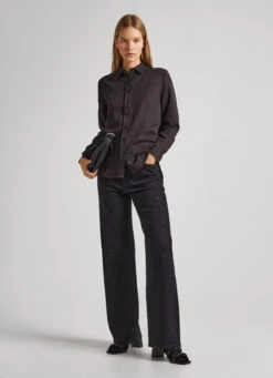 SHIRT WITH STRASS DETAIL -Winter Clothes Store PL304724 999 02 MO