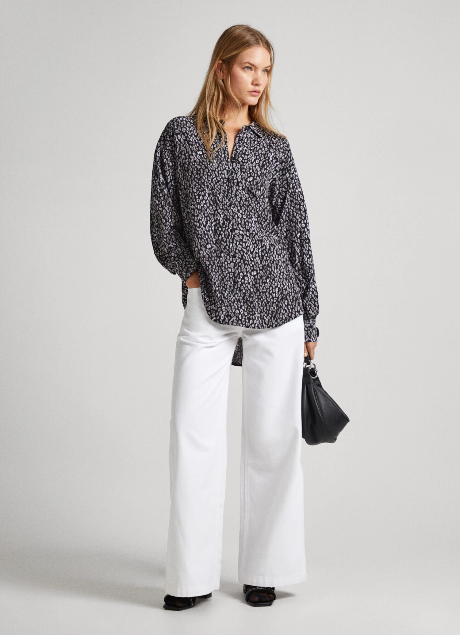 FLOWY ANIMAL PRINT SHIRT 4 FLOWY ANIMAL PRINT SHIRT - Image 2