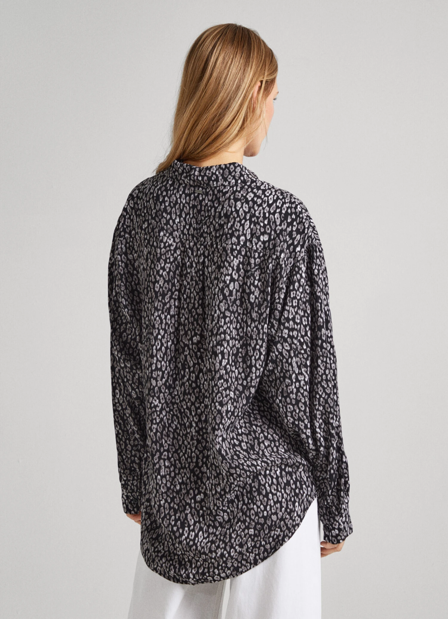 FLOWY ANIMAL PRINT SHIRT 6 FLOWY ANIMAL PRINT SHIRT - Image 4