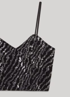 SEQUINED TANK TOP -Winter Clothes Store PL304732 999 02 FL