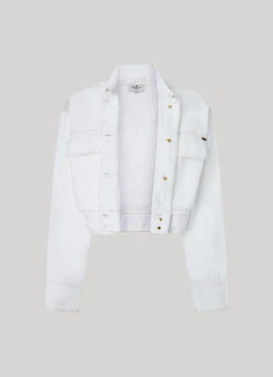 BOXY FIT DENIM JACKET -Winter Clothes Store PL402222 000 03 FL