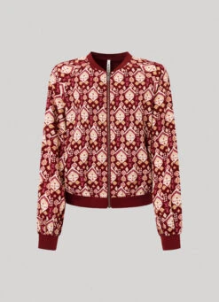 ORNAMENTAL BOMBER JACKET -Winter Clothes Store PL402225 0AA 01 FL