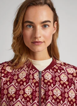 ORNAMENTAL BOMBER JACKET -Winter Clothes Store PL402225 0AA 03 MO