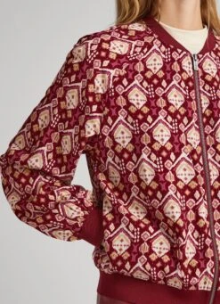 ORNAMENTAL BOMBER JACKET -Winter Clothes Store PL402225 0AA 04 MO