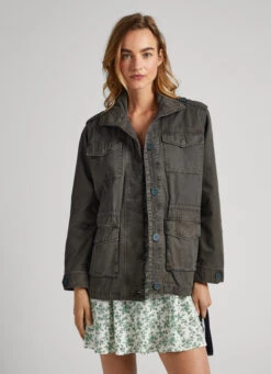 HIGH NECK COTTON PARKA