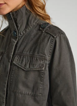 HIGH NECK COTTON PARKA -Winter Clothes Store PL402233 728 04 MO