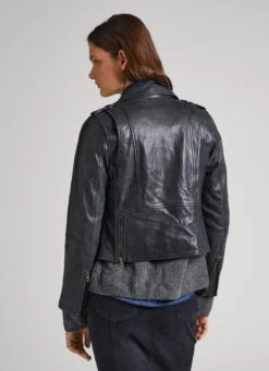 LAMB LEATHER BIKER JACKET -Winter Clothes Store PL402238 999 06 MO