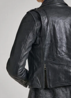 LAMB LEATHER BIKER JACKET -Winter Clothes Store PL402238 999 07 MO