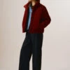 OVERSIZED CORDUROY PUFFER JACKET