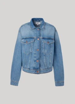 OVERSIZED DENIM JACKET -Winter Clothes Store PL402251 000 01 FL