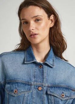 OVERSIZED DENIM JACKET -Winter Clothes Store PL402251 000 03 MO