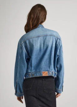 OVERSIZED DENIM JACKET -Winter Clothes Store PL402251 000 04 MO