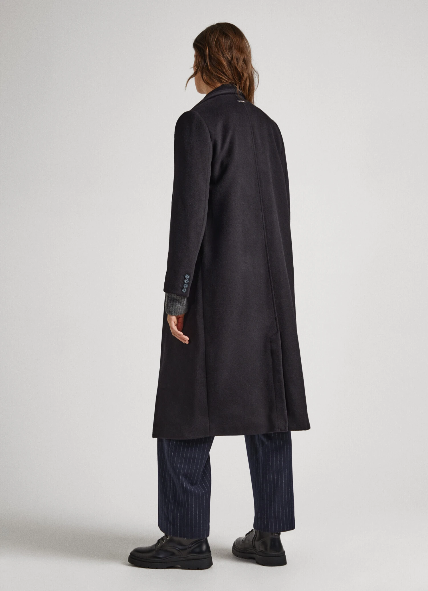 LONG WOOL COAT 6 LONG WOOL COAT - Image 4