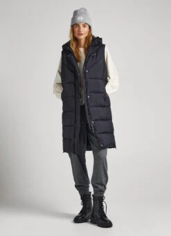 PADDED VEST W/ HOOD
