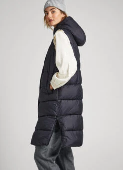PADDED VEST W/ HOOD -Winter Clothes Store PL402263 999 04 MO