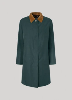 LONG JACKET WITH CORDUROY COLLAR -Winter Clothes Store PL402265 692 01 FL