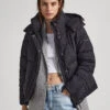PUFFER JACKET WITH HOOD