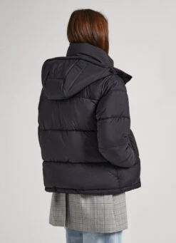 PUFFER JACKET WITH HOOD -Winter Clothes Store PL402273 999 04 MO