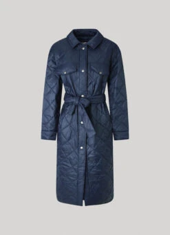 LONG QUILTED PUFFER JACKET -Winter Clothes Store PL402276 594 01 FL