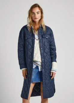 LONG QUILTED PUFFER JACKET