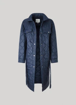 LONG QUILTED PUFFER JACKET -Winter Clothes Store PL402276 594 03 FL