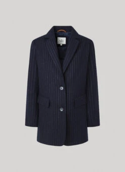 PINSTRIPE BLAZER -Winter Clothes Store PL402287 0AA 01 FL