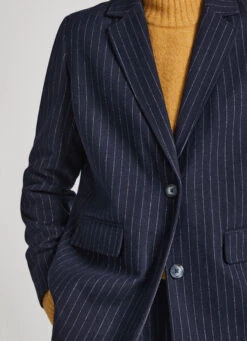 PINSTRIPE BLAZER -Winter Clothes Store PL402287 0AA 03 MO