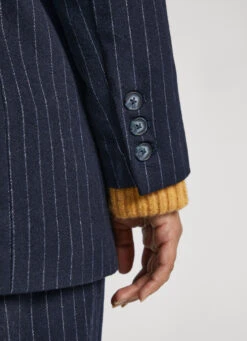 PINSTRIPE BLAZER -Winter Clothes Store PL402287 0AA 06 MO