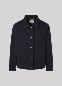 WOOL BLEND HERRINGBONE PRINT JACKET -Winter Clothes Store PL402290 594 01 FL