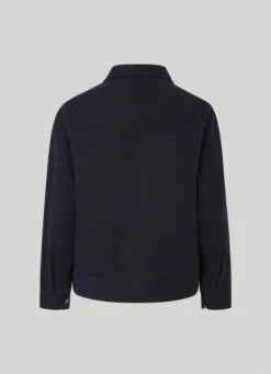 WOOL BLEND HERRINGBONE PRINT JACKET -Winter Clothes Store PL402290 594 02 FL