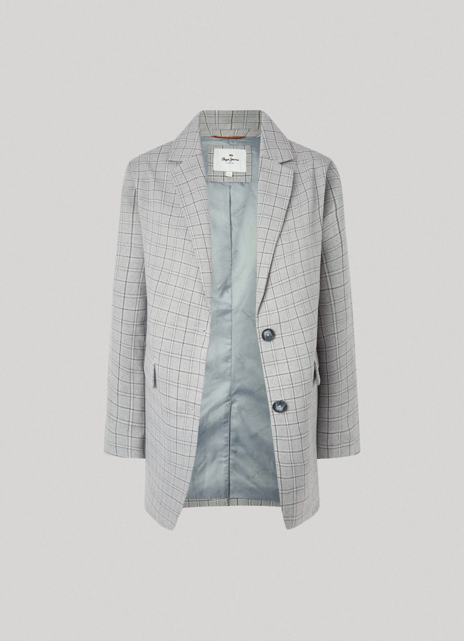 CHECKED TWILL BLAZER 10 CHECKED TWILL BLAZER - Image 8