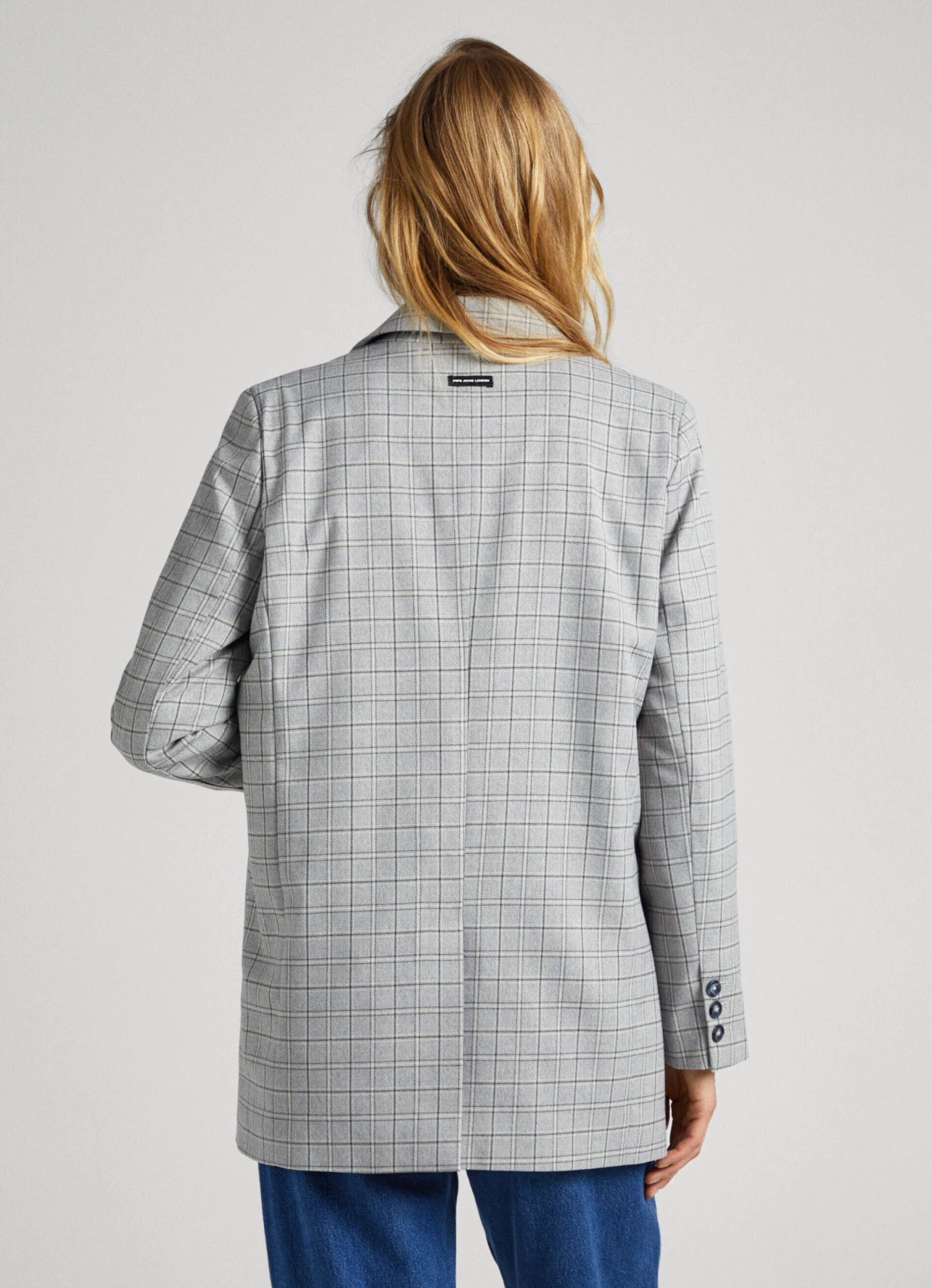 CHECKED TWILL BLAZER 7 CHECKED TWILL BLAZER - Image 5